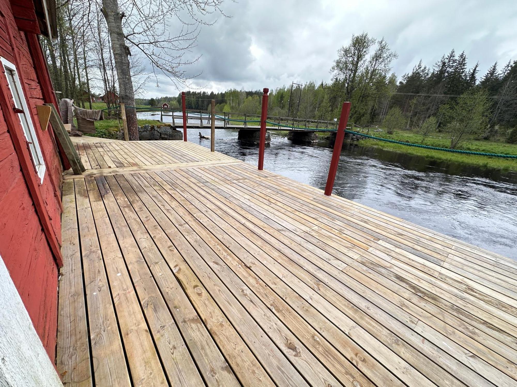 Cosy River House Kvillsfors Екстер'єр фото